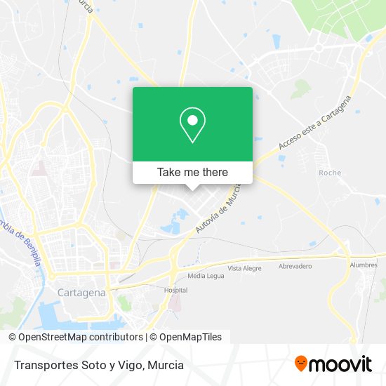 Transportes Soto y Vigo map