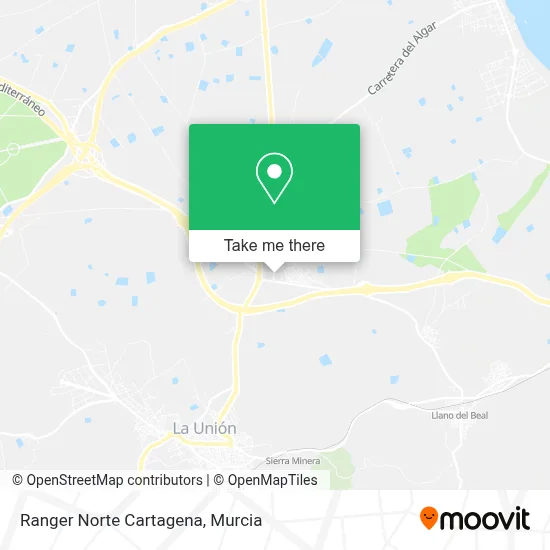 Ranger Norte Cartagena map