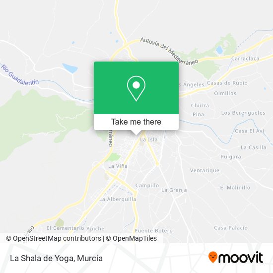 La Shala de Yoga map