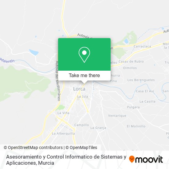 Asesoramiento y Control Informatico de Sistemas y Aplicaciones map