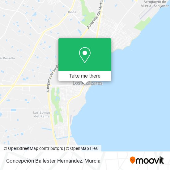 Concepción Ballester Hernández map