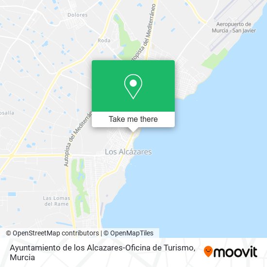 Ayuntamiento de los Alcazares-Oficina de Turismo map