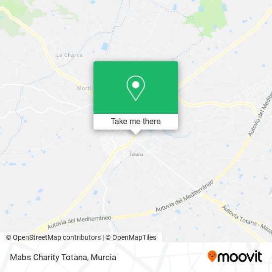 Mabs Charity Totana map