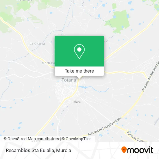 Recambios Sta Eulalia map