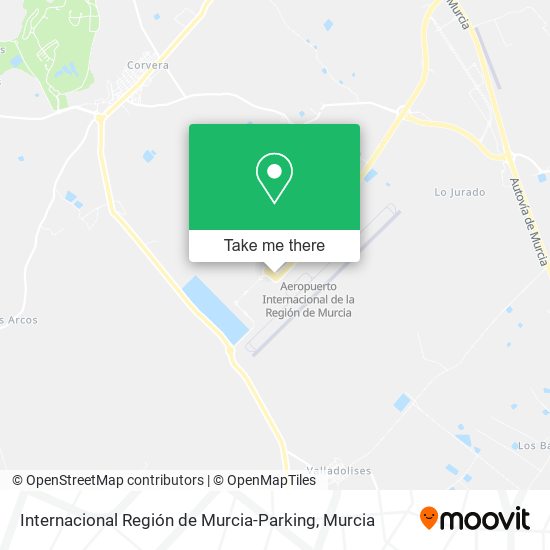 Internacional Región de Murcia-Parking map