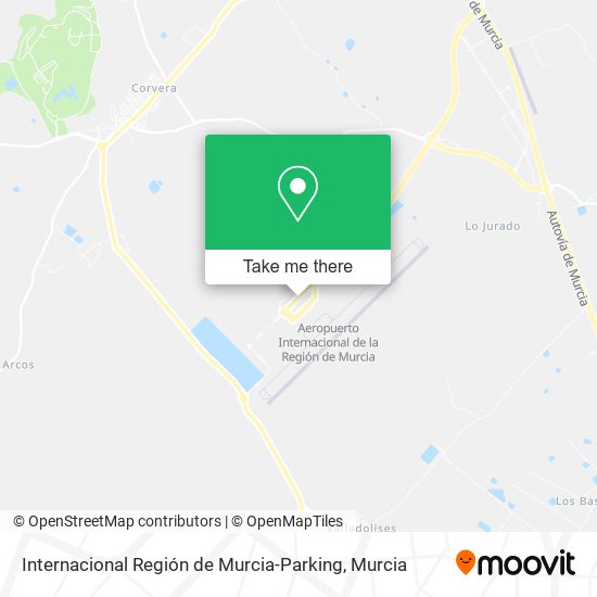 Internacional Región de Murcia-Parking map