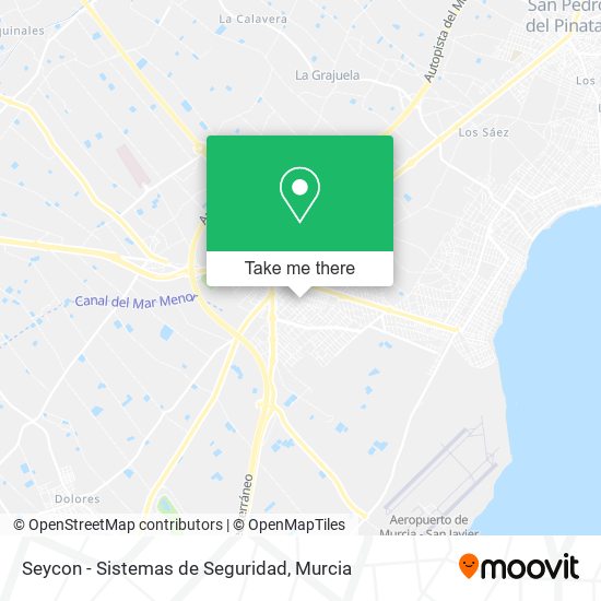 Seycon - Sistemas de Seguridad map