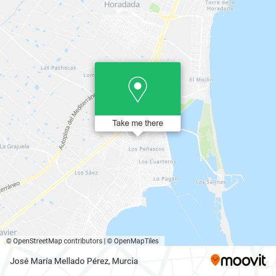 mapa José María Mellado Pérez