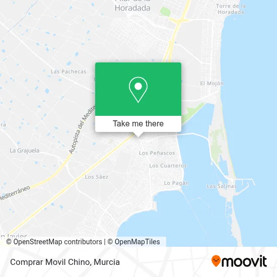 Comprar Movil Chino map