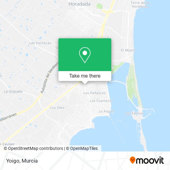 Yoigo map