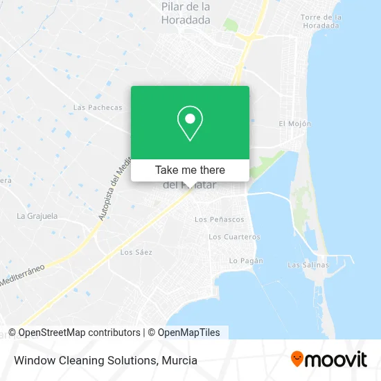 Window Cleaning Solutions map