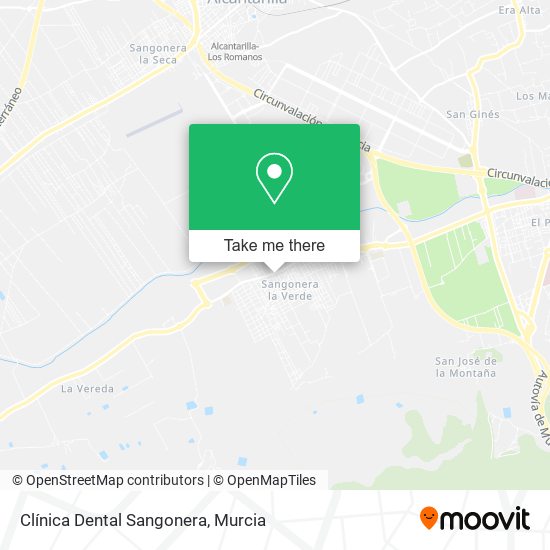 Clínica Dental Sangonera map