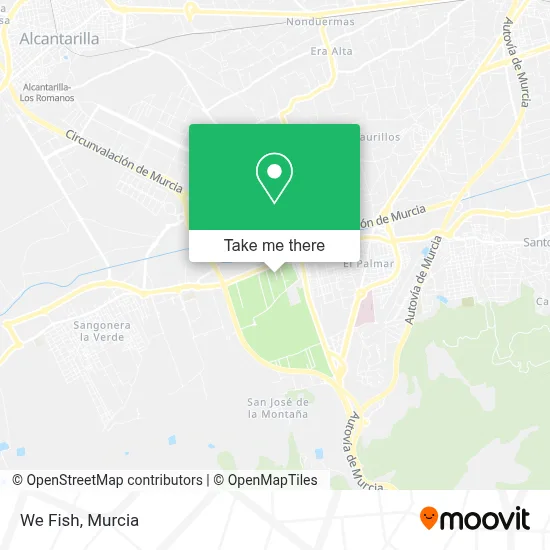 We Fish map