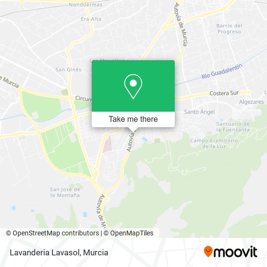 Lavanderia Lavasol map