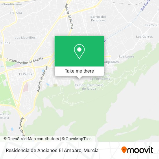 Residencia de Ancianos El Amparo map