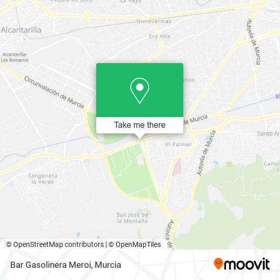 Bar Gasolinera Meroi map