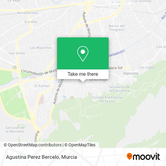 Agustina Perez Bercelo map