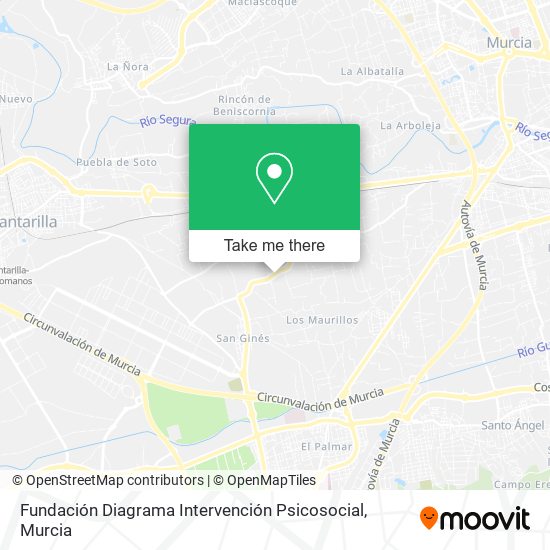 Fundación Diagrama Intervención Psicosocial map