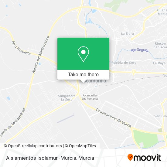 Aislamientos Isolamur -Murcia map