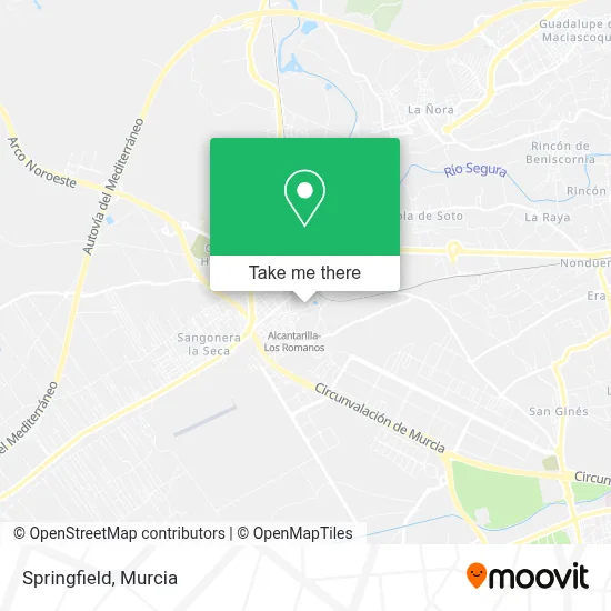 SPRINGFIELD map