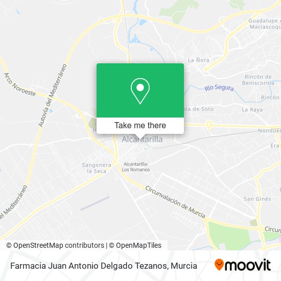 mapa Farmacia Juan Antonio Delgado Tezanos