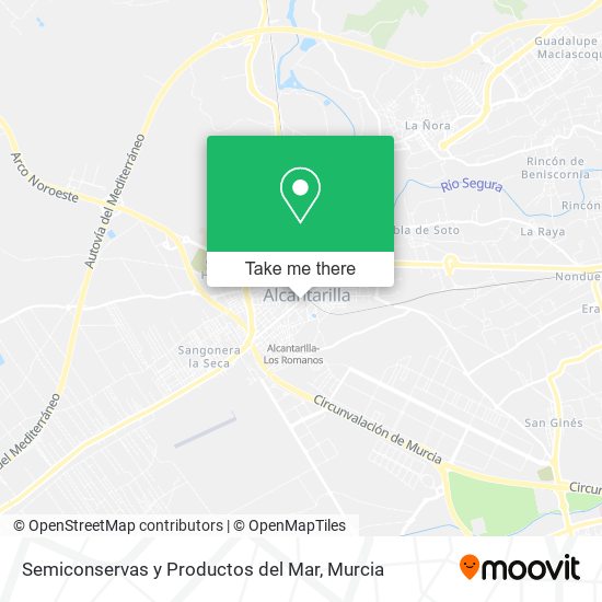 Semiconservas y Productos del Mar map