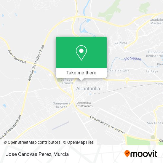 mapa Jose Canovas Perez