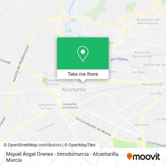 Miguel Ángel Orenes - Inmobimurcia - Alcantarilla map