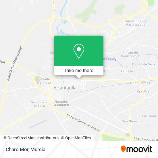 Charo Mor map