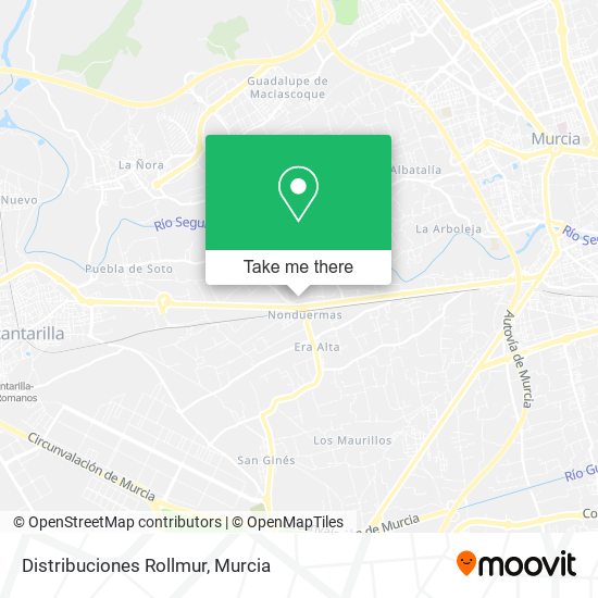 Distribuciones Rollmur map