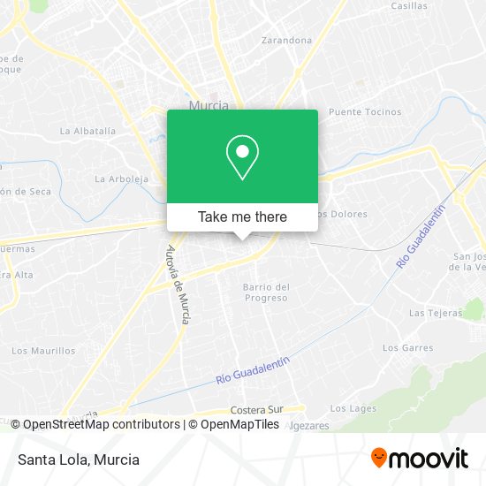 Santa Lola map