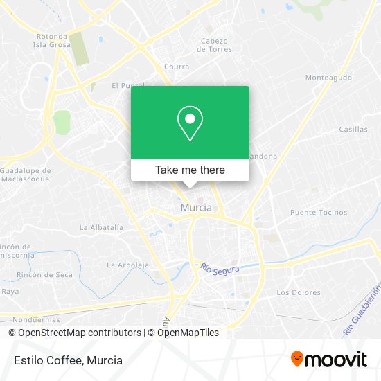 Estilo Coffee map