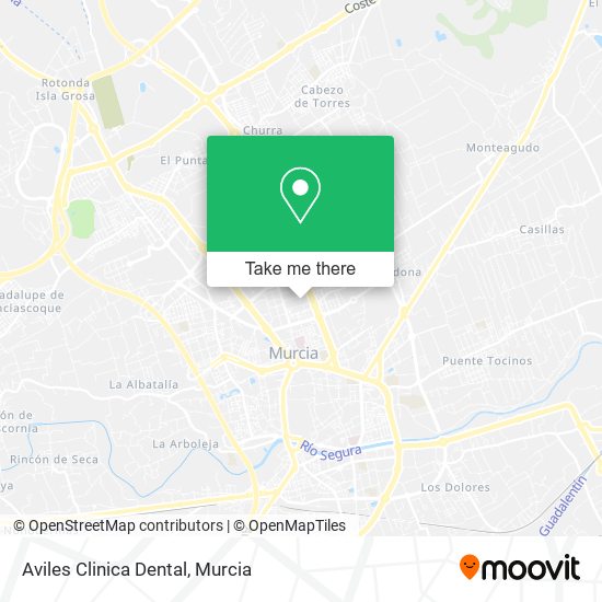 mapa Aviles Clinica Dental