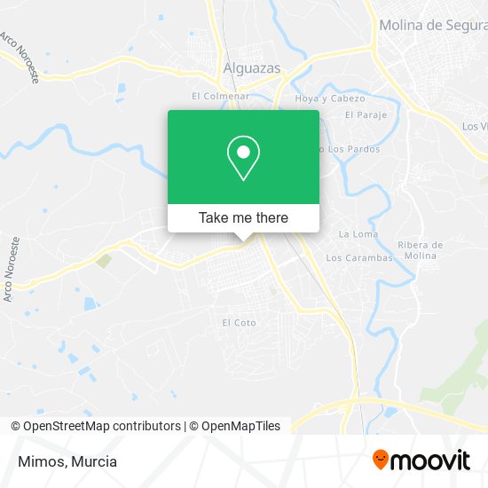 Mimos map