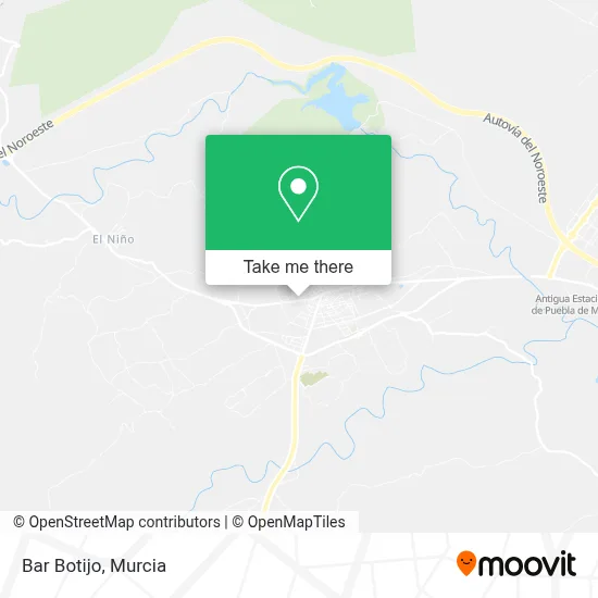 Bar Botijo map