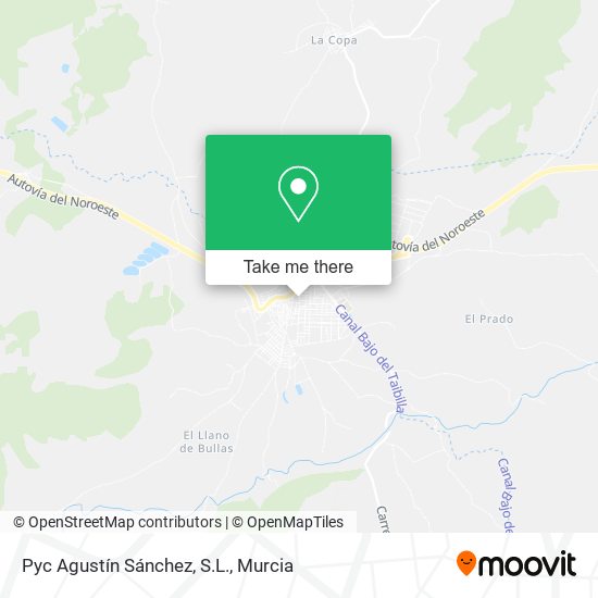Pyc Agustín Sánchez, S.L. map