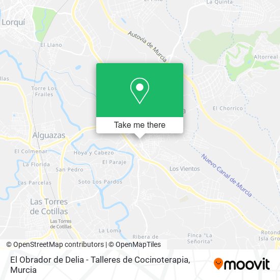 El Obrador de Delia - Talleres de Cocinoterapia map