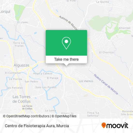 Centro de Fisioterapia Aura map