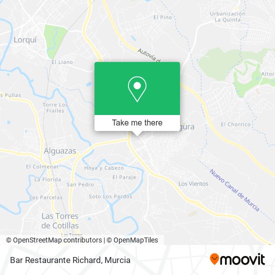 Bar Restaurante Richard map