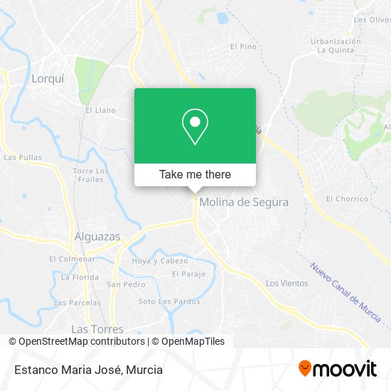 Estanco Maria José map