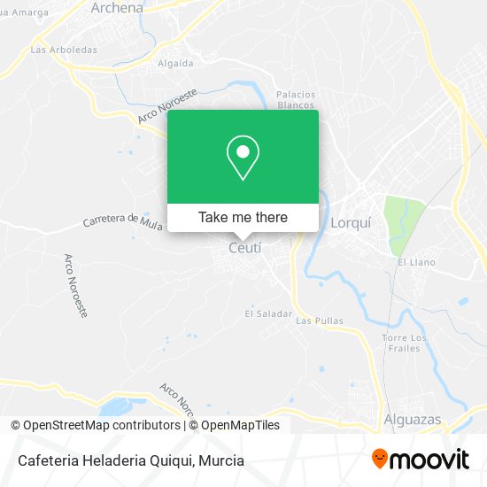Cafeteria Heladeria Quiqui map