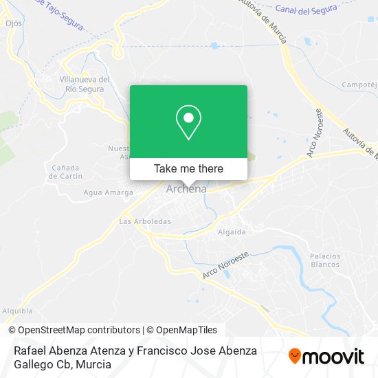 mapa Rafael Abenza Atenza y Francisco Jose Abenza Gallego Cb