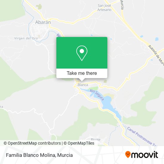 mapa Familia Blanco Molina