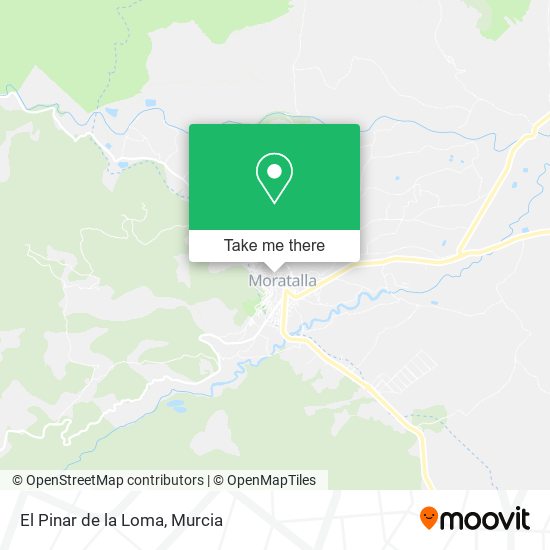 El Pinar de la Loma map