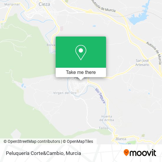 Peluquería Corte&Cambio map