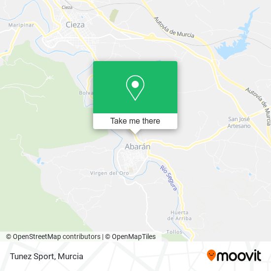 Tunez Sport map