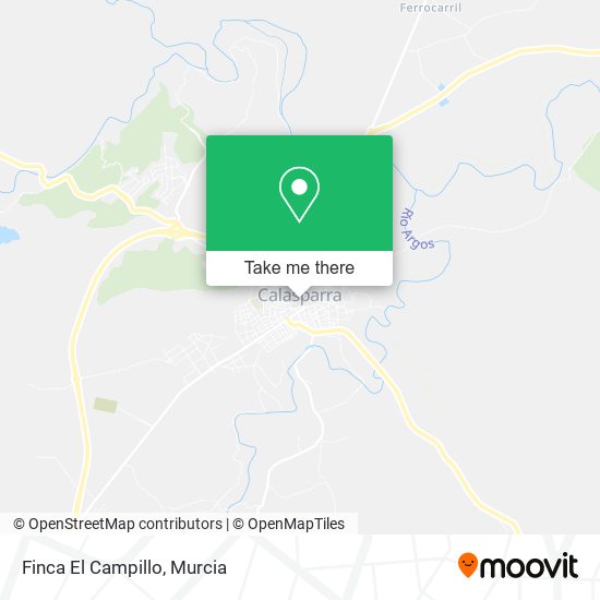 Finca El Campillo map