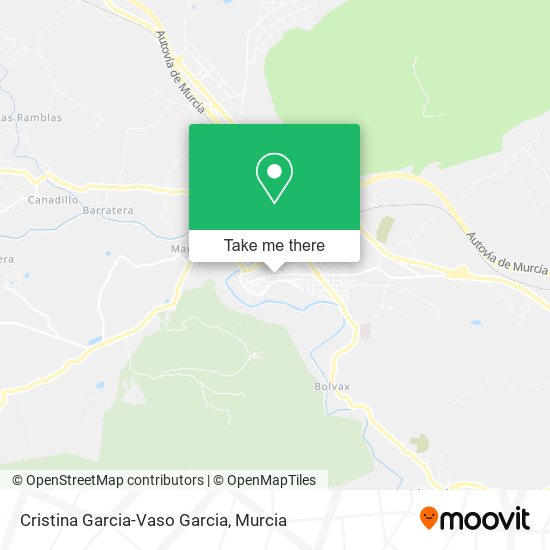 Cristina Garcia-Vaso Garcia map