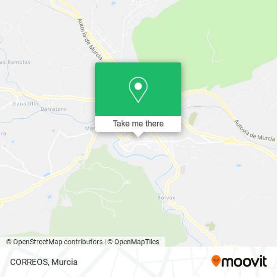 CORREOS map