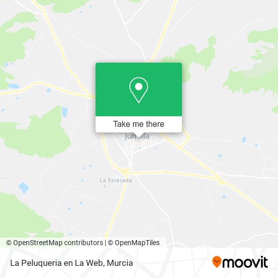 La Peluqueria en La Web map